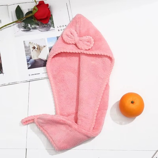 Serviette-turban en microfibre
